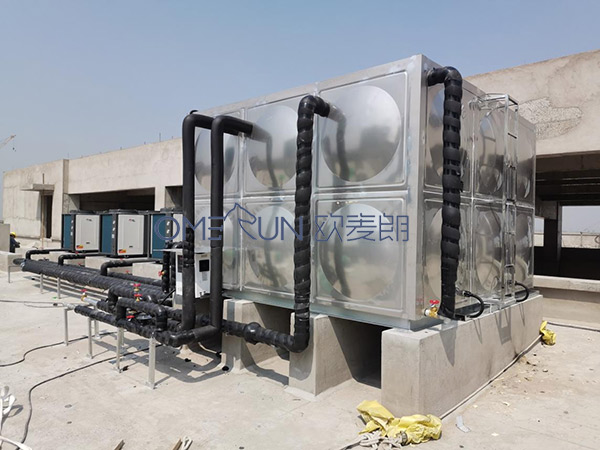 【商用空氣能】中國(guó)制造2025產(chǎn)業(yè)園項(xiàng)目員工宿舍和食堂熱水系統(tǒng)